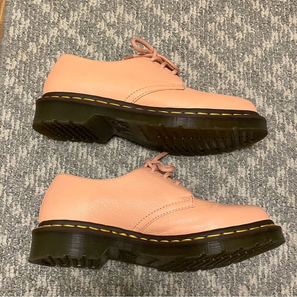 Dr. Martens Pink Oxford Flat Shoes - Picture 2 of 12